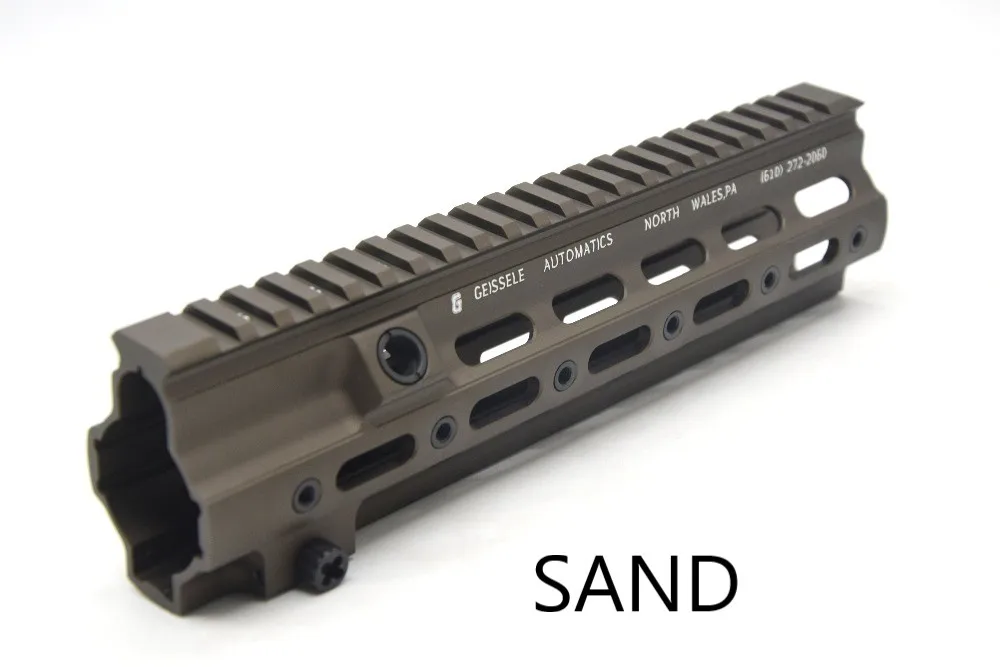 XPOWER GT style 10'Rail system 416 M-LOK MOD Lite Handguard для AR AEG Airsoft M4A1 Пейнтбол CS Спорт на открытом воздухе приемник коробка передач