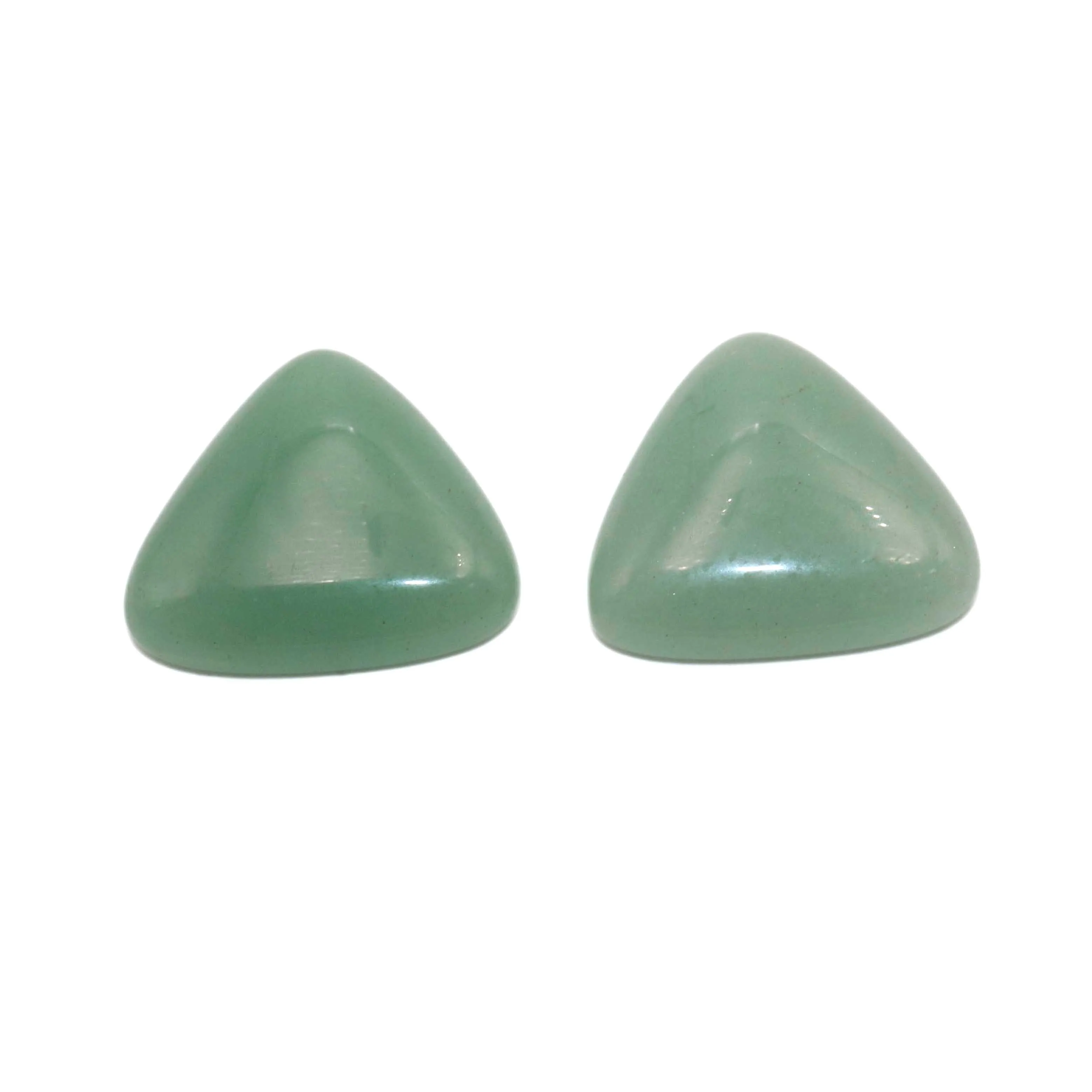 5Pcs 25MM Natural Stone Cabochons Triangle Shape Agates Quartz Jaspers Crystal Beads For Jewelry Making DIY Necklace Accessories - купить по