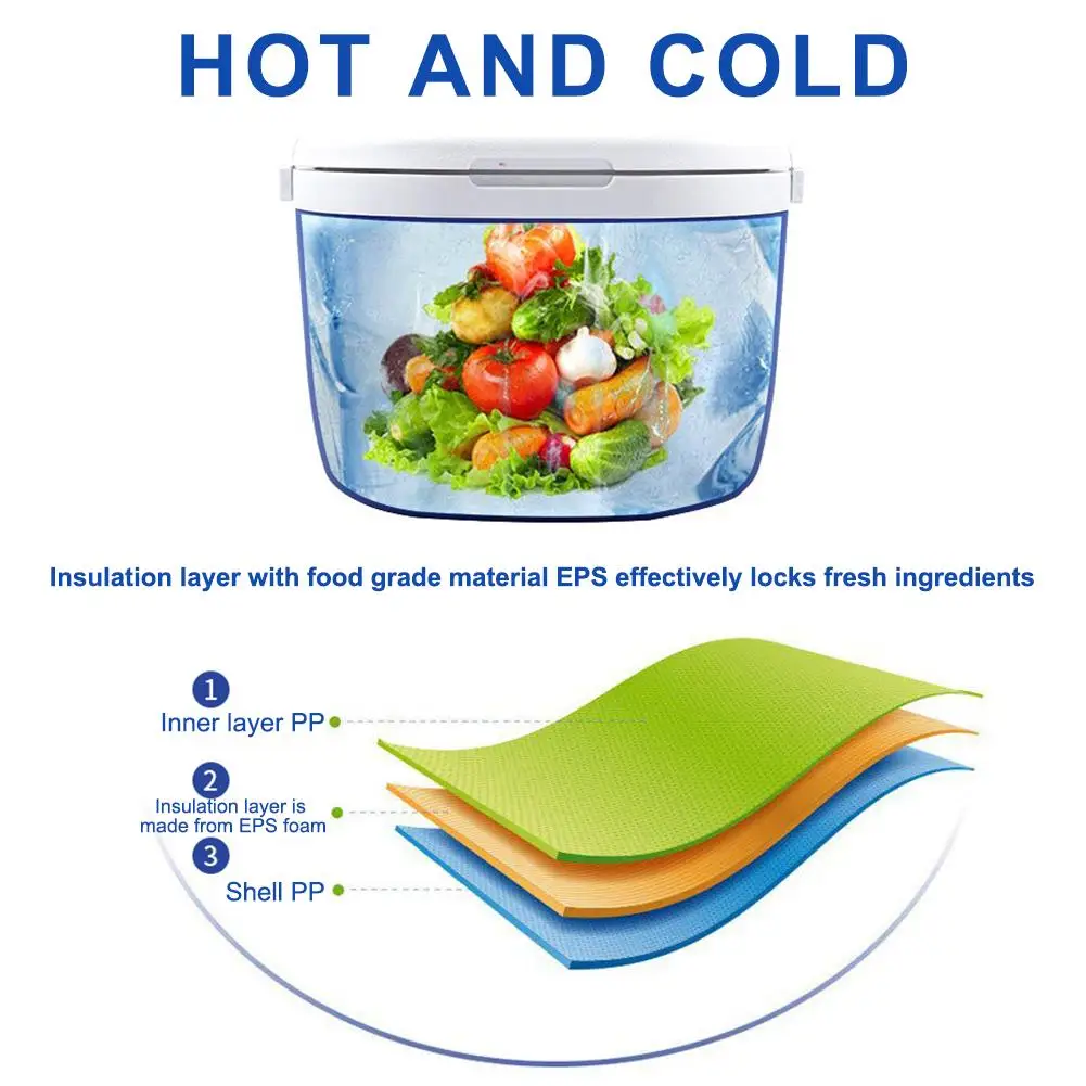 14L открытый инкубатор портативный ящик для хранения еды автомобильный