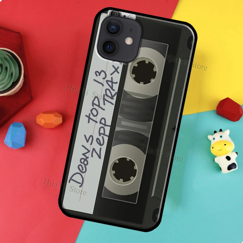 Кассета Смешанная лента телефонный чехол для iPhone 13 11 Pro Max 12 mini X XR XS 8 7 Plus SE 2020