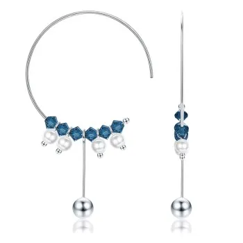 Fashion Colorful Earrings Sve419 from Swarovski Elements S925 | Украшения и аксессуары