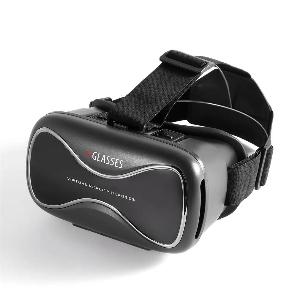 German Black Портативный VRD3 Очки виртуальной реальности шлем мой VR коробка Реалистичные 3D очки гарнитура картон для большинства смартфонов - Цвет: German Black