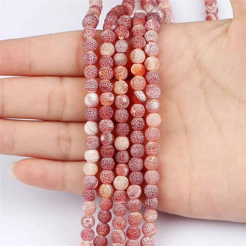 Оптовая продажа красные камни для украшений сделай сам 10/8/6 мм | Украшения и