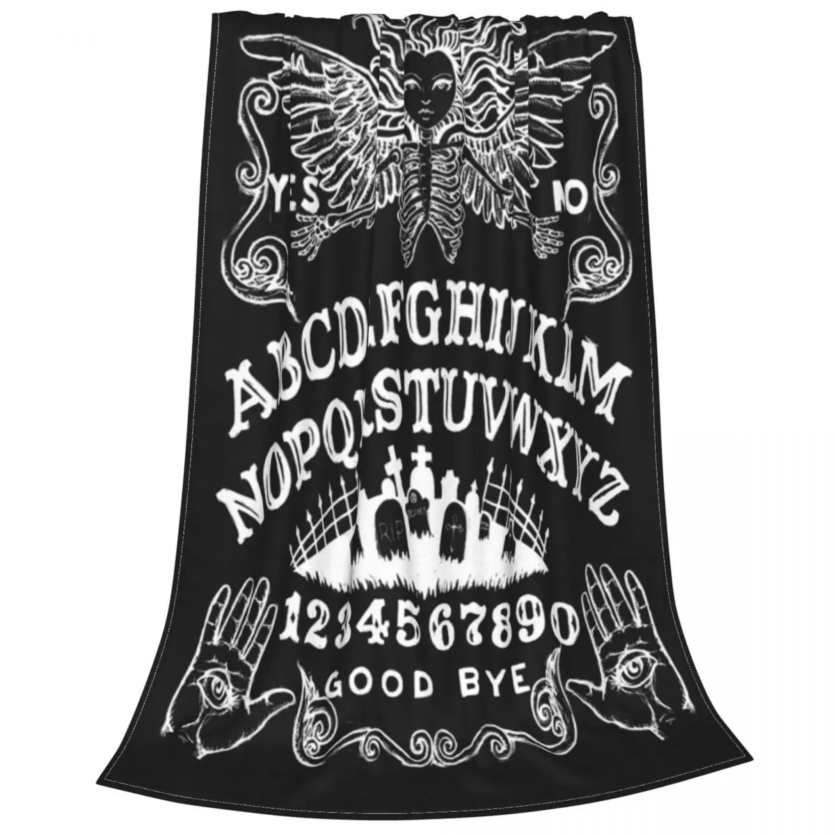 Флисовое одеяло Angel Of Death Witch Magic Hand Fatima s Ouija искусственное для дивана спальни