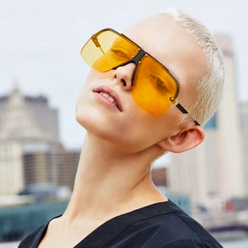

Pilot Sunglasses Men Women Orange Gray Tan Lens UV400 Protection Black Leopard Shades Fashion Eyewear Gafas De Sol