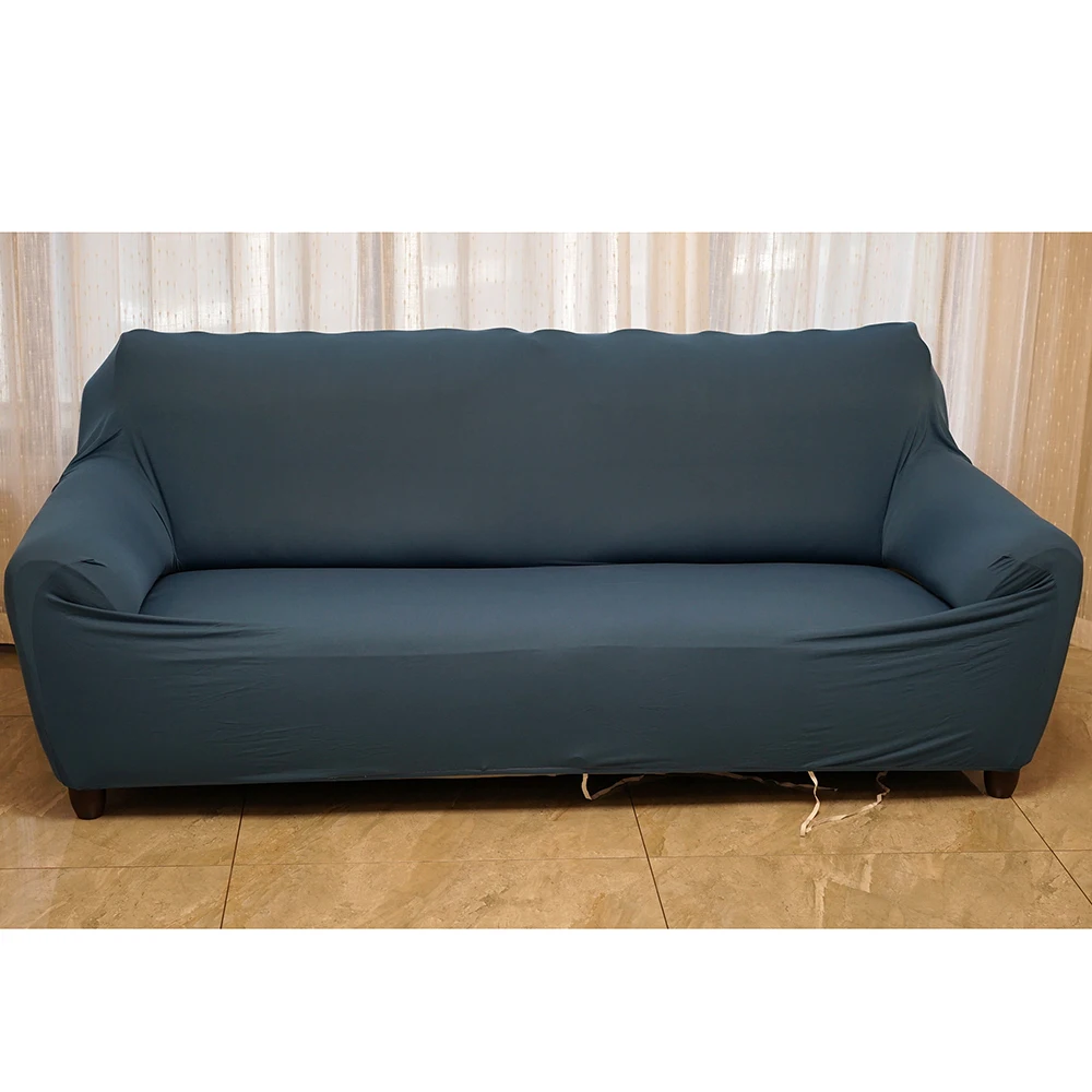 

Однотонный чехол для дивана ARICK, большая эластичность, растягивающийся чехол для дивана, чехол для мебели, полотенце, чехол на 1/2/3/4-местный