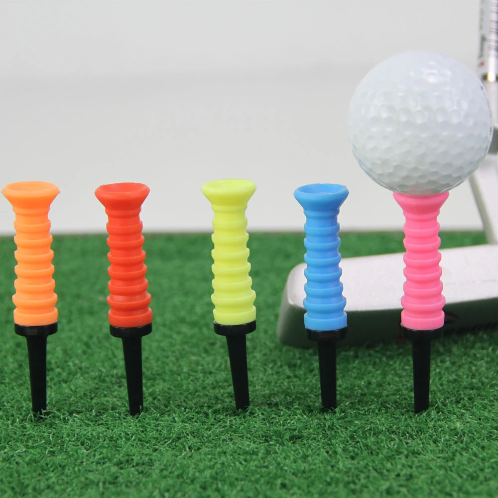 10Pcs Golf Tees Ball Nail Sporting Training Aids Outdoor Plastic Supplies Stud Accessories |