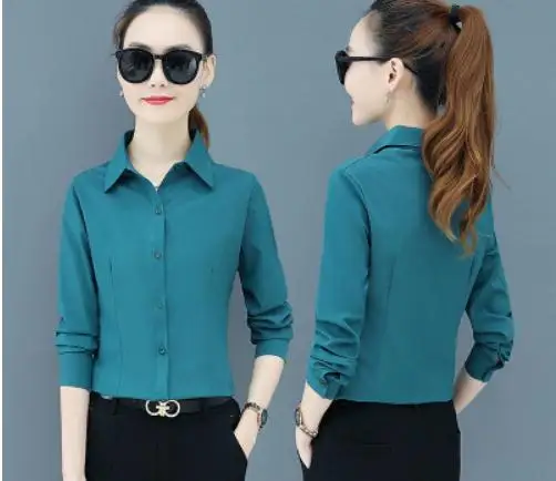 

2021 Summer with New style fashion Long sleeve Women's shirt