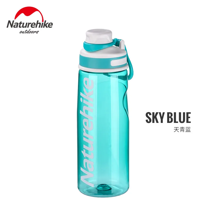 700ml blue Naturehike бутылка для воды 500 мл 700 мл пластиковая посуда для напитков Тур Спорт на открытом воздухе школа герметичная печать Тыква скалолазание бутылки для воды - Цвет: 700ml blue
