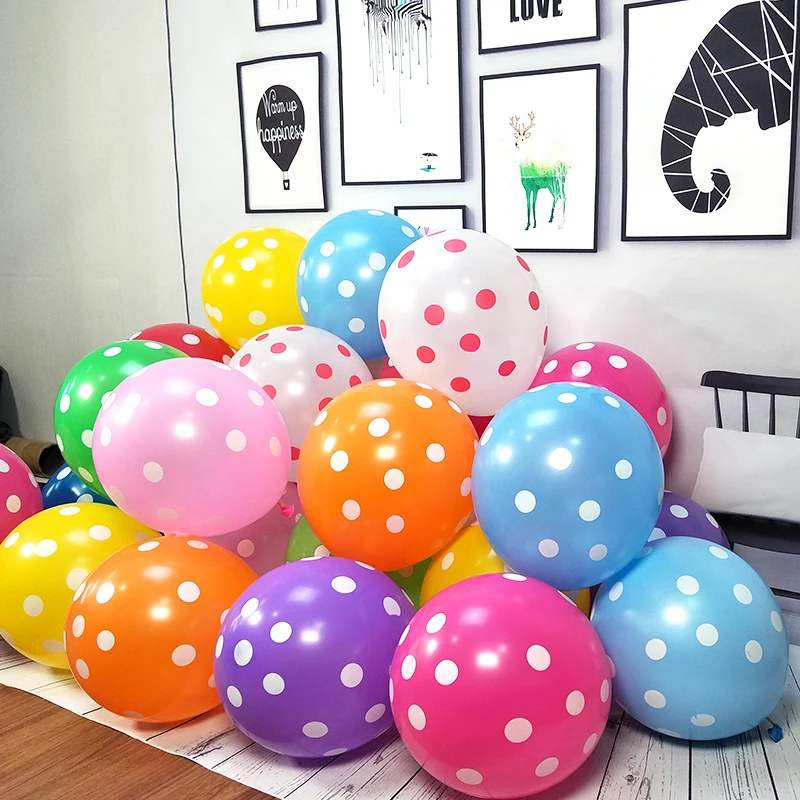 

10pcs/lot 12 Inch Mixed Happy Birthday Party Latex Printed Balloons Dinosaur Flower Air Ballon Wedding Decoration Party Supplies
