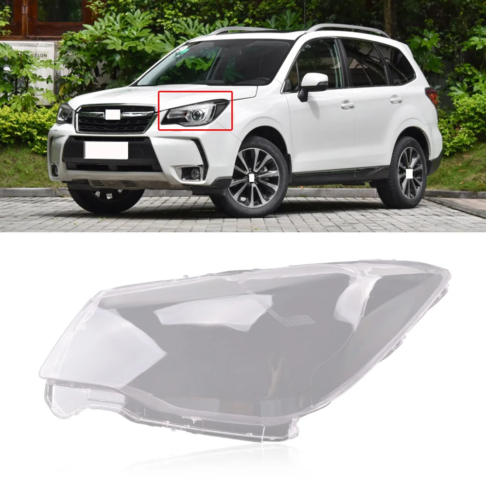 Чехол CAPQX для передней фары Subaru Forester 2013 2018 оболочка абажур налобный фонарь стекло