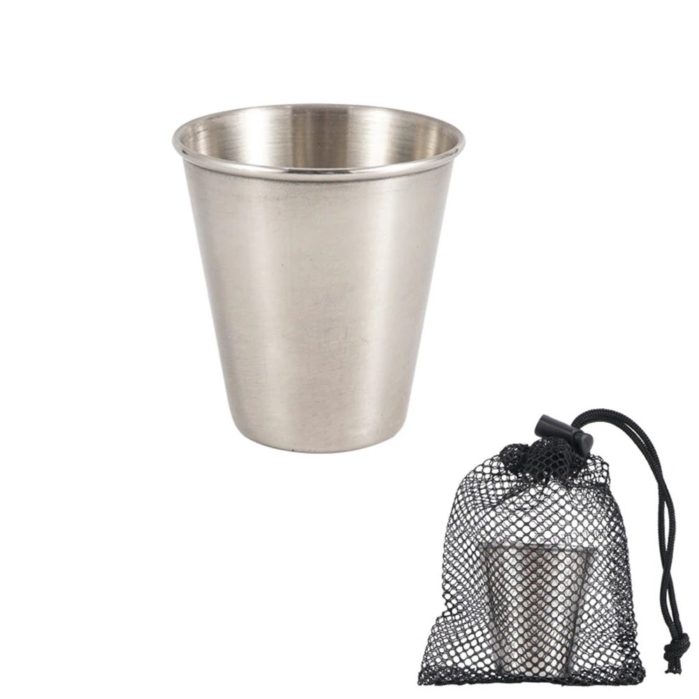 4/6 шт Открытый нержавеющей стали Кемпинг чашки набор портативный Пешие прогулки