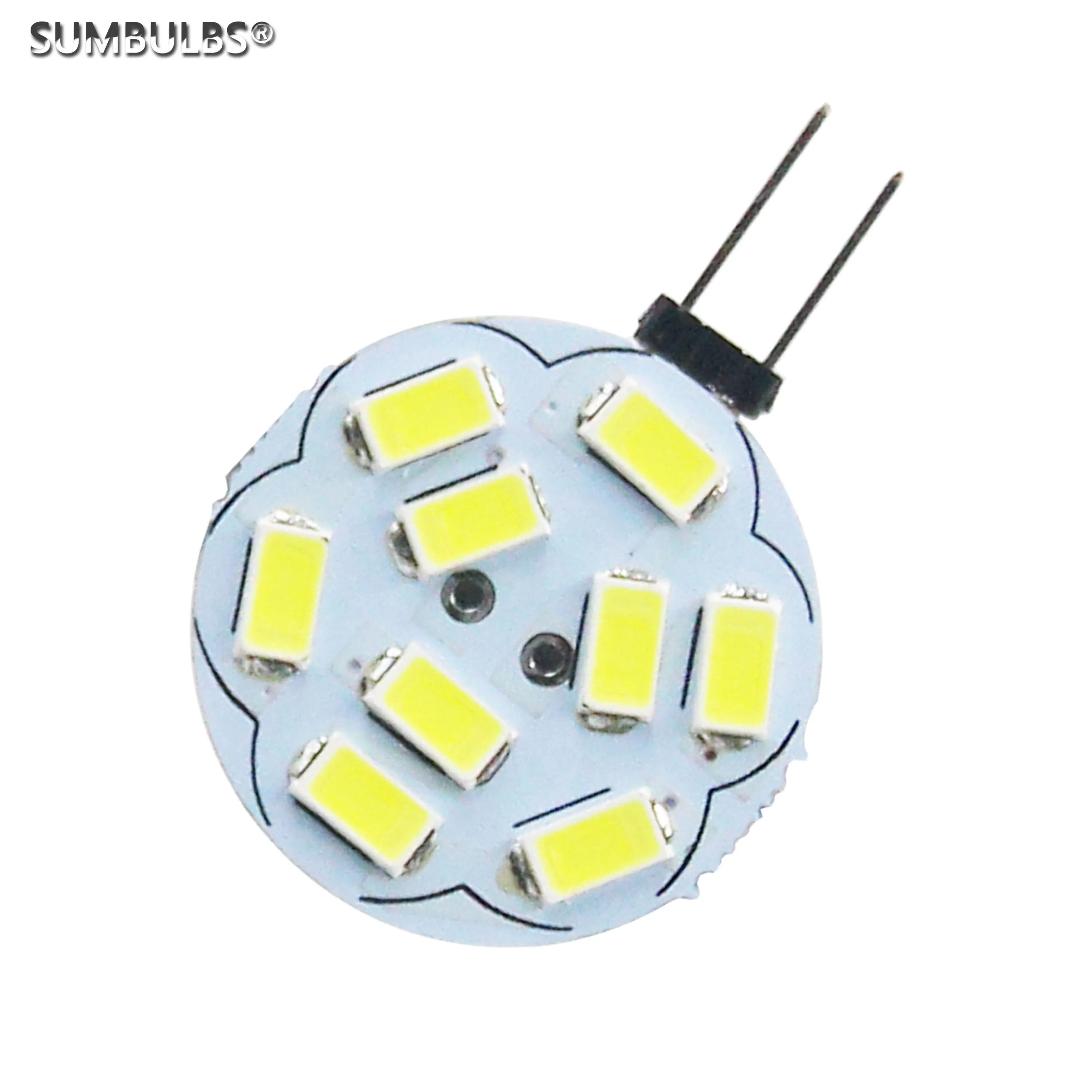2pcs/Lot G4 LED Bulb Replace Halogen Lamp Light DC 12V Input 5730 SMD 1.8W Socket Warm Cold White | Освещение