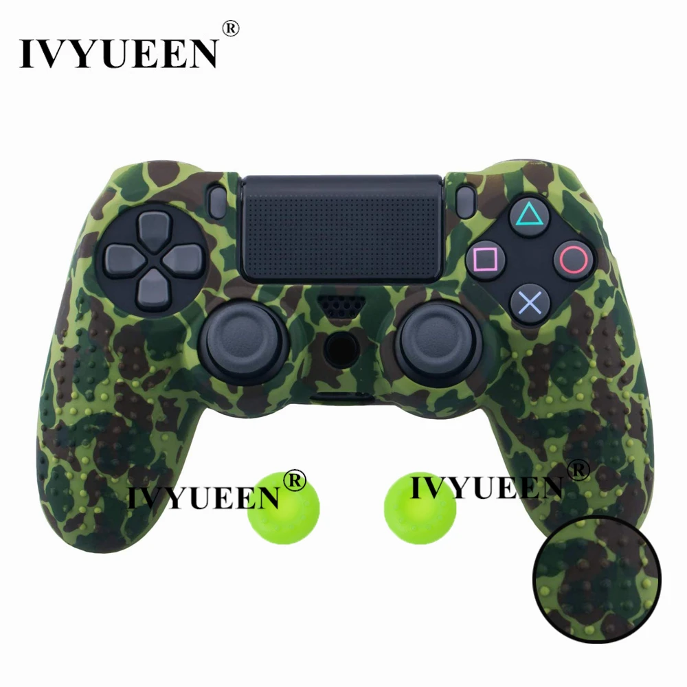 IVYUEEN для playstation 4 PS4 Pro тонкий силиконовый защитный чехол-накладка для Dualshock PS 4