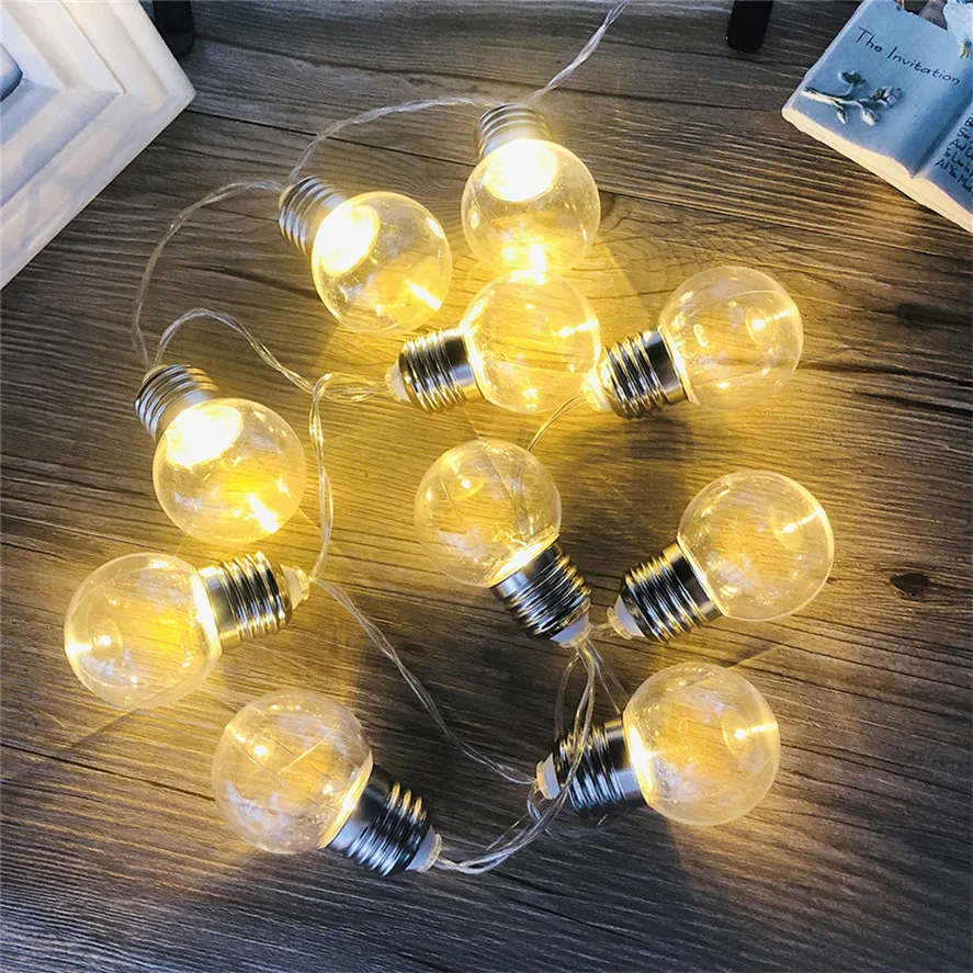 Новинка креативное свадебное украшение гирлянда с лампочками для вечерние ринки