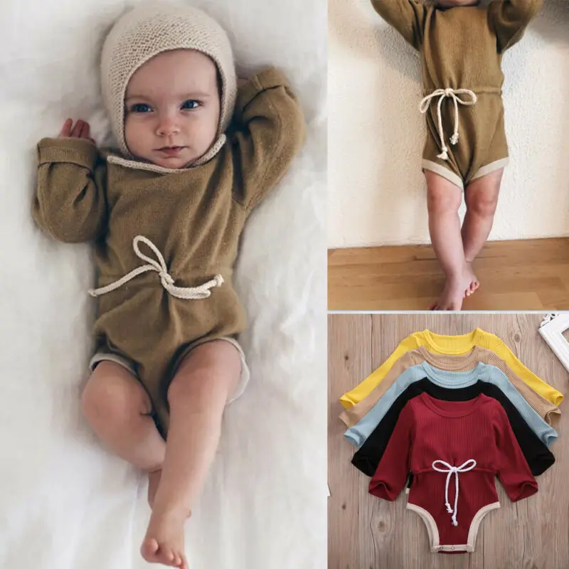 Новинка 2020 Лидер продаж комбинезон для новорожденных девочек пижама одежда в