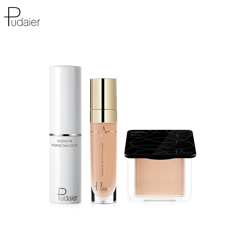 Pudaier основа для макияжа лица крем кожи бронзер пудра жидкий консилер