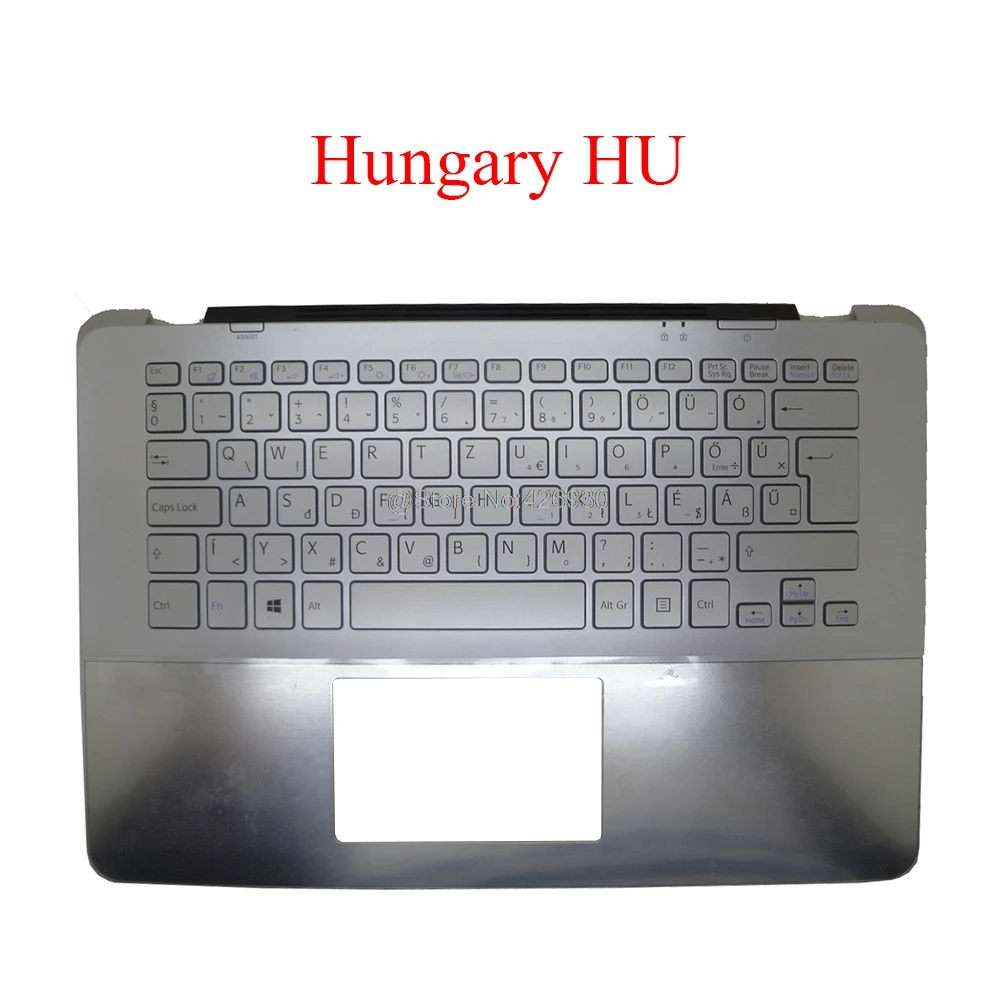 Ноутбук Palmrest RU SL HU NE PO BG клавиатура для SONY VAIO SVF14A SVF14A15ST SVF14A1C5E SVF14A1M2E SVF14A1S9R 5JGD5PHN040 |
