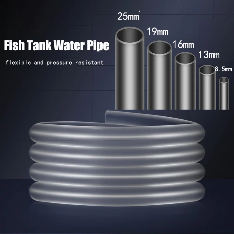 

8.5-25mm Aquarium Hose for Water Pump Filter Accessories Tube Fish Tank Pipe Aquarium Tool Irrigation Hose Garden Watering Tube