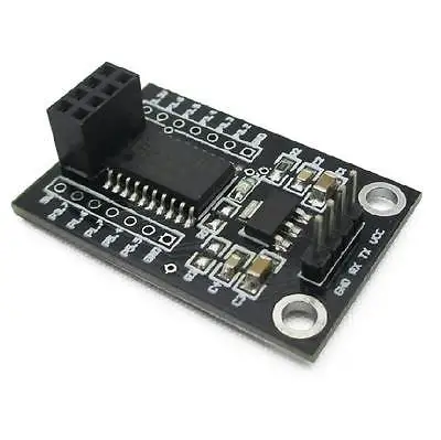 Беспроводная макетная плата STC15L204 MCU с NRF24L01 + 5V-3,3 V UART интерфейс diy Электроника