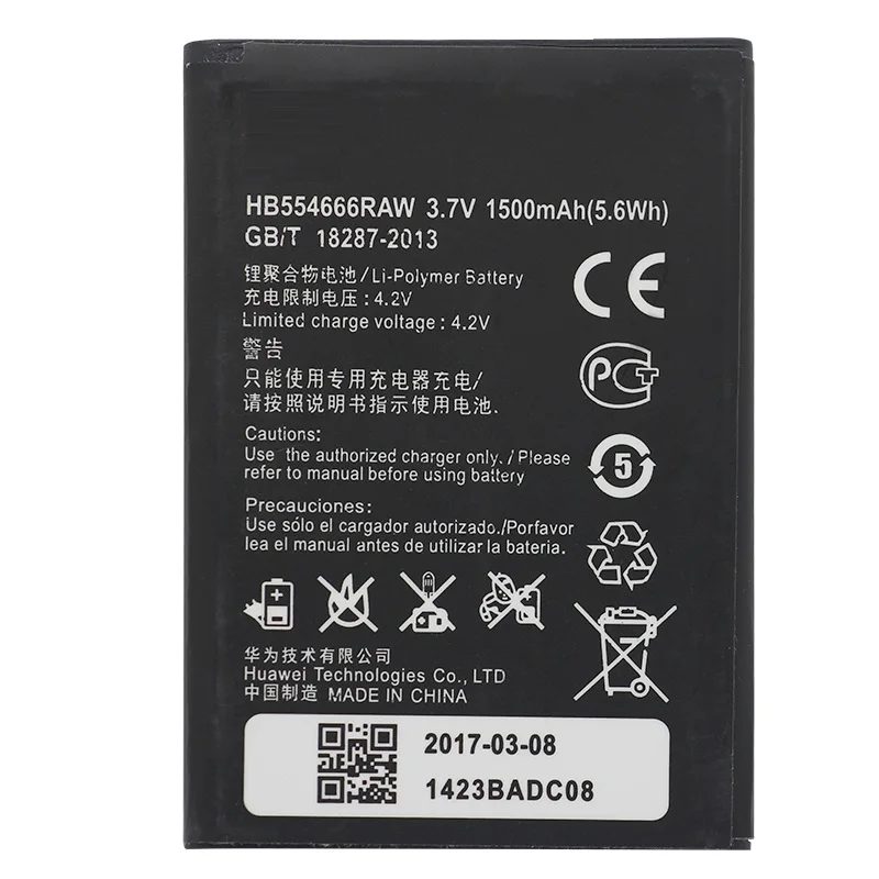 Сменная батарея HB554666RAW для Wi Fi маршрутизатора Huawei 4G Lte E5372 E5373 E5375 EC5377 E5330 E5336 E5351