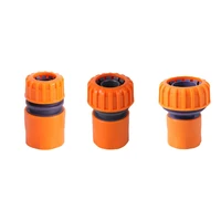 3pcs 3412%e2%80%9d 1%e2%80%9d inch garden water connectors irrigation quick connector for diameter 20mm water hose connect to spray connector