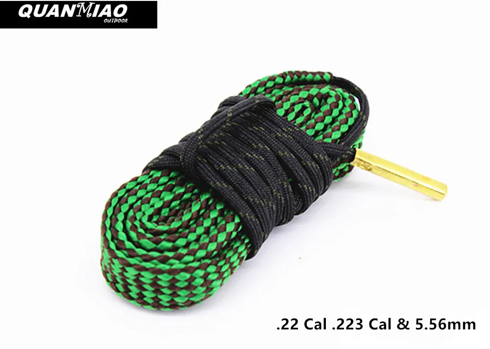 Охотничий пистолет отверстие очиститель Snake.22 Cal.223 Cal.38 Cal& 5,56 мм, 7,62 мм, 12GA устройство для чистки ствол винтовки Калибр змея Rop