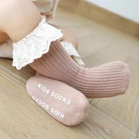 baby socks kids toddlers girls knee high long soft cotton lace baby children socks baby girl socks 0 to 3 years