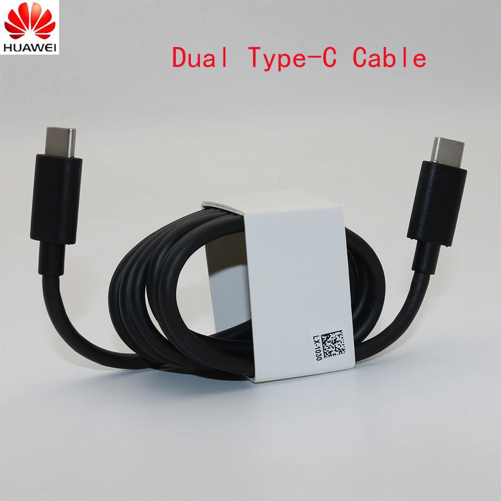Оригинальный кабель для HUAWEI быстрая зарядка 5 в 3 А двойной USB типа C Google Nexus 6P 5X Pixel XL