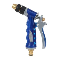 new 2019 high quality adjustable brass nozzles high pressure garden water gun for watering hose spray gun car wash cleaning