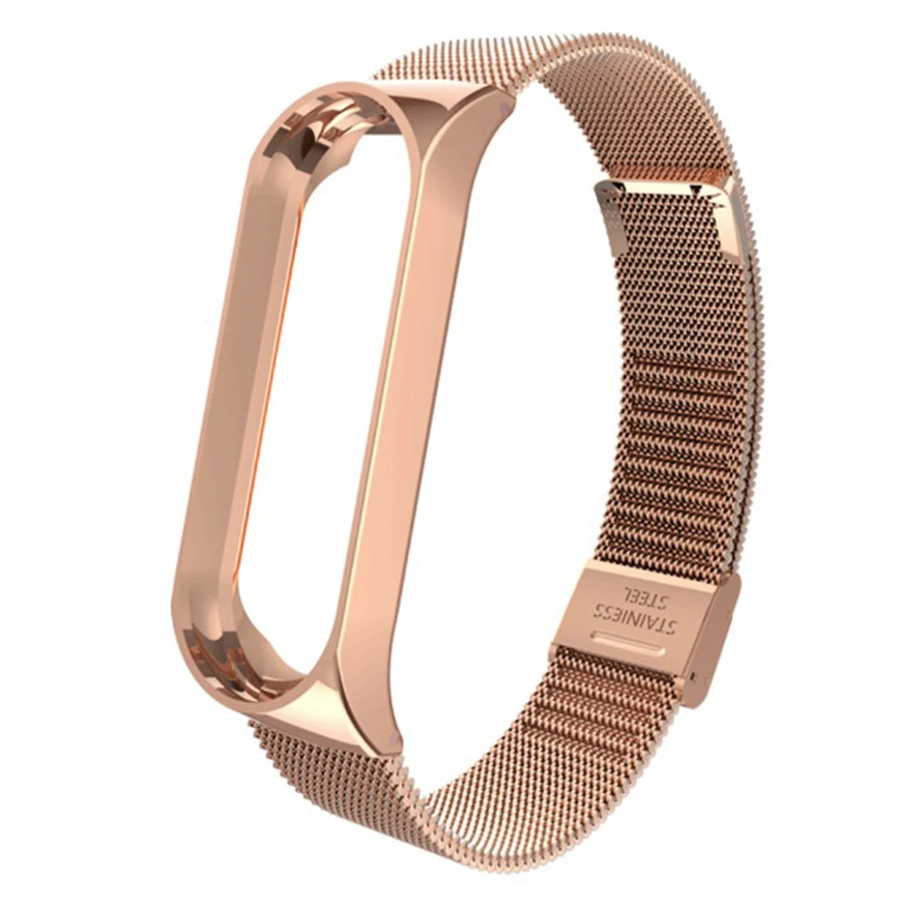 Ремешок для Mi Band 4/3 металлический браслет из нержавеющей стали без винтов Xiaomi