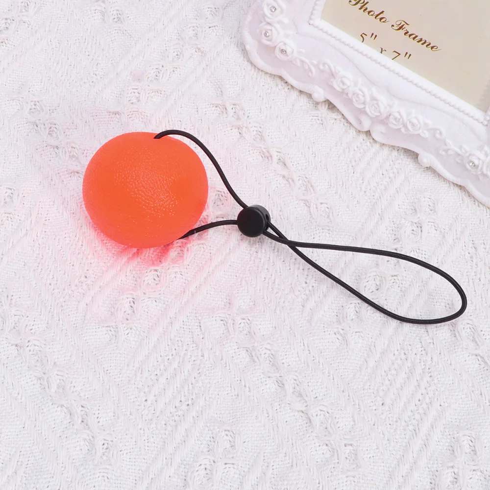 

Small Hand Grips Strengthener Finger Grip Therapy Exercise Squeeze Decompression Balls with String Fitness Equipments