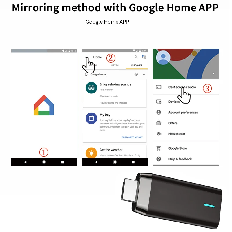 Пульт для телевизора с подсветкой беспроводной 2 4G/телефон два диапазона адаптер