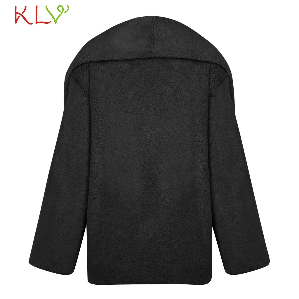 

Women Jacket Faux Fur Pocket Chic Teddy Coat Winter Fleece Jacket Fashion Cardigan Casual Outwear Womens Clothes Plus Size 19Sep