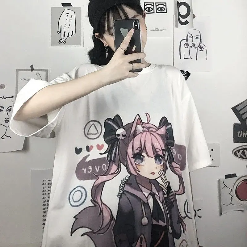 Kantai Harajuku футболки Kongo Shimakaze Amatsukaze Yukikaze Косплей печати с коротким рукавом kanglue