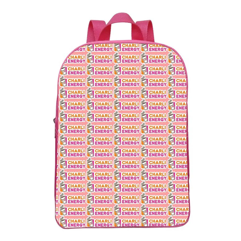 

Charli Damelio Backpack Mini Small Bookbag Kindergarten School Bag Boys Girls Bags Children Kawaii Fashion Cartoon Knapsack