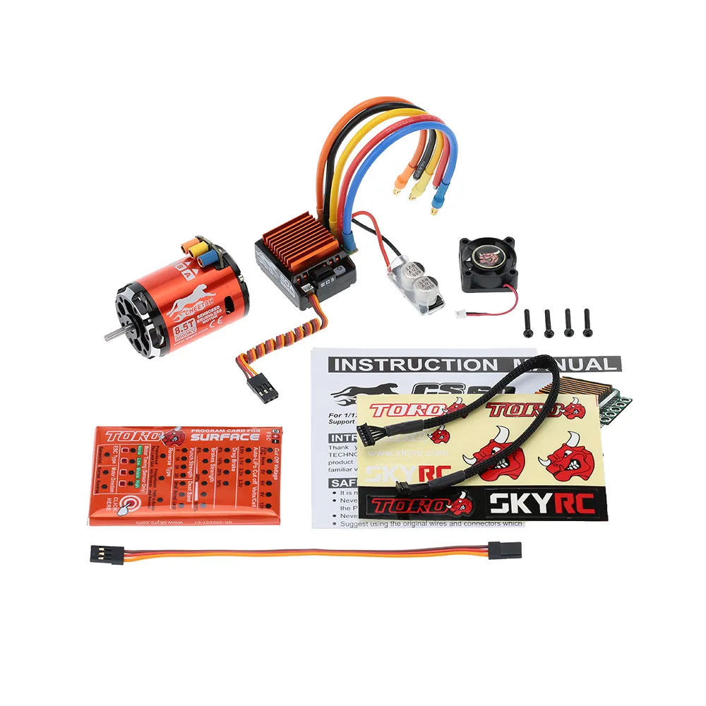 8 5 T 2P 1/10 кв бесщеточная фотокамера и CS60 60A бесколлекторный сенсорный ESC