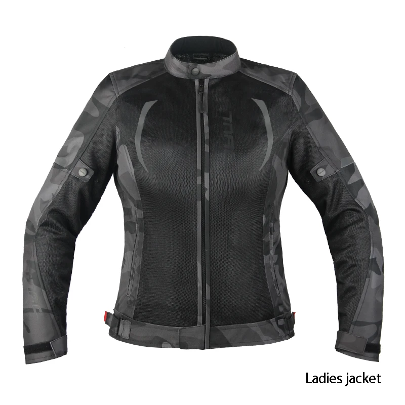 TNAC New Design Summer Lady Motorcycle Jacket Reflective Breathable Mesh Cloth Men Motorbike Jacket Protective Clothing enlarge