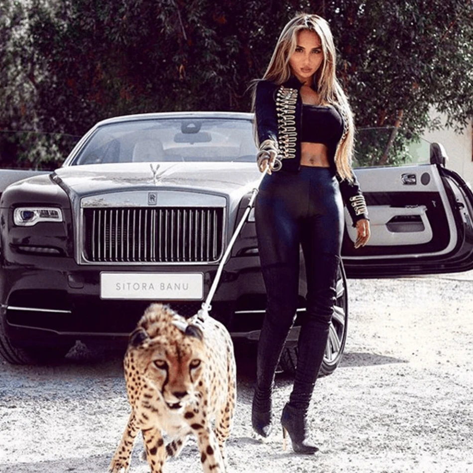 Зимняя новинка Черная Женская облегающая куртка пальто с длинным рукавом и