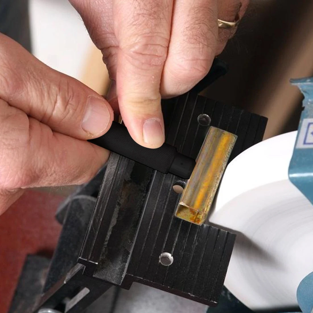 

Dresses Across The Width Grinding Tool 45MM/50MM Diamond Grinding Disc Wheel Stone Dresser Tool Dressing Bench Grinder