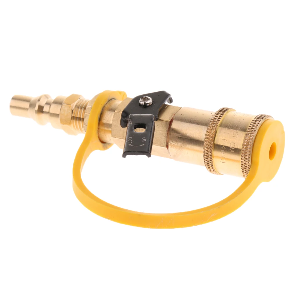 1/4 ''газовый быстроразъемный адаптер фитинги LP пропановый шланг быстрое