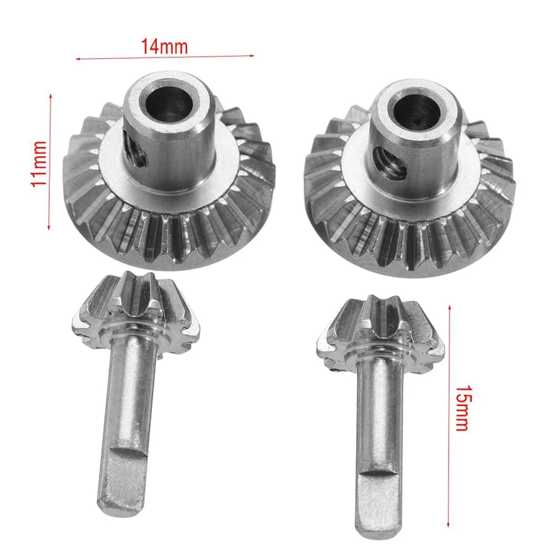 RC Car Steel Spare Part Upgrade Front & Rear Axle Gear Shaft Driving Set for WPL B1 B14 B16 B24 C14 C24 Perfectly Fit | Игрушки и