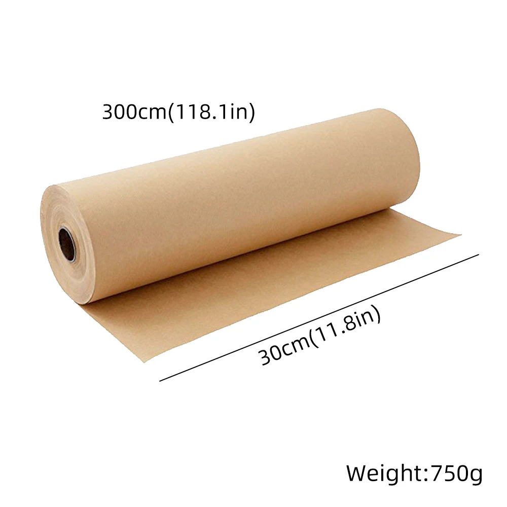 Крафт-бумага винтажная новостная бумага оберточная для подарков с цветами