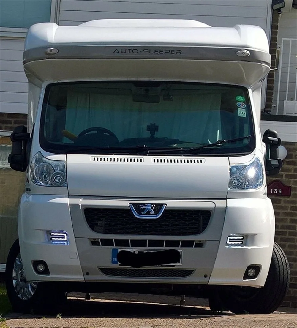 2x Светодиодная лампа автомобильные Внешние аксессуары для Peugeot Boxer Citroen реле Fiat