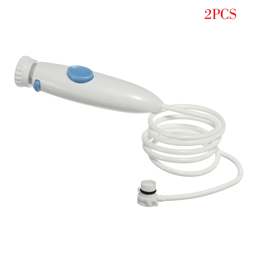 

2 Pieces Water Flosser Handle Mouth Teeth Irrigator Hose Handle Tooth Care Replacement for WP-100