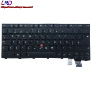 new es latin spanish brand new original backlit keyboard for lenovo thinkpad t470p laptop 01ep478 01ep437 free global shipping