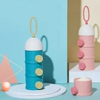 Дозатор для детских формул молочного порошка, контейнер большой емкости для формулы молочного порошка и контейнер для закусок