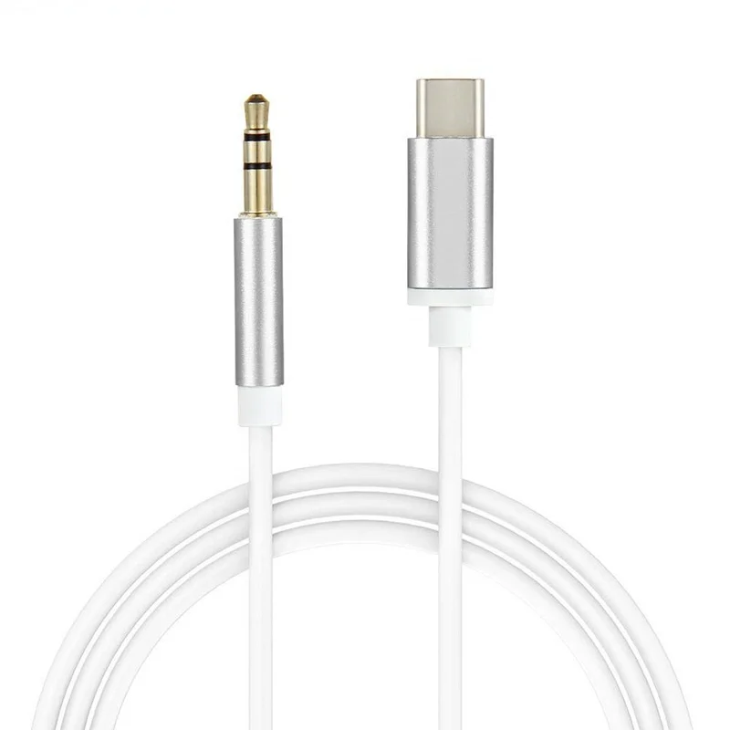 Аудиоадаптер с разъемом типа C на 3 5 мм кабель Aux USB шнур для наушников IPhone 11 12 13 Pro Max