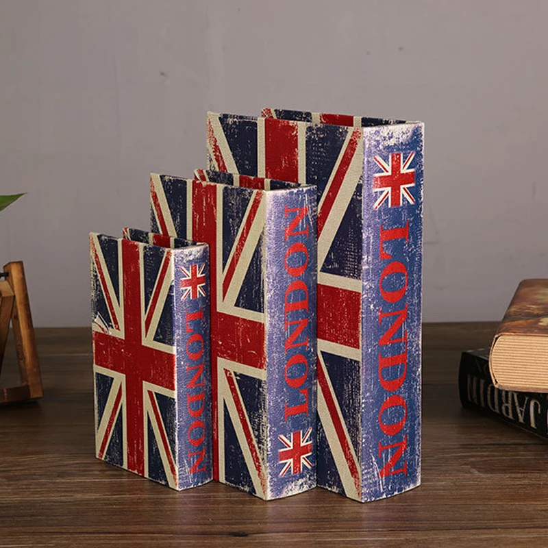 Офисная Ретро оригинальная книжка для хранения модель ремесла реквизит