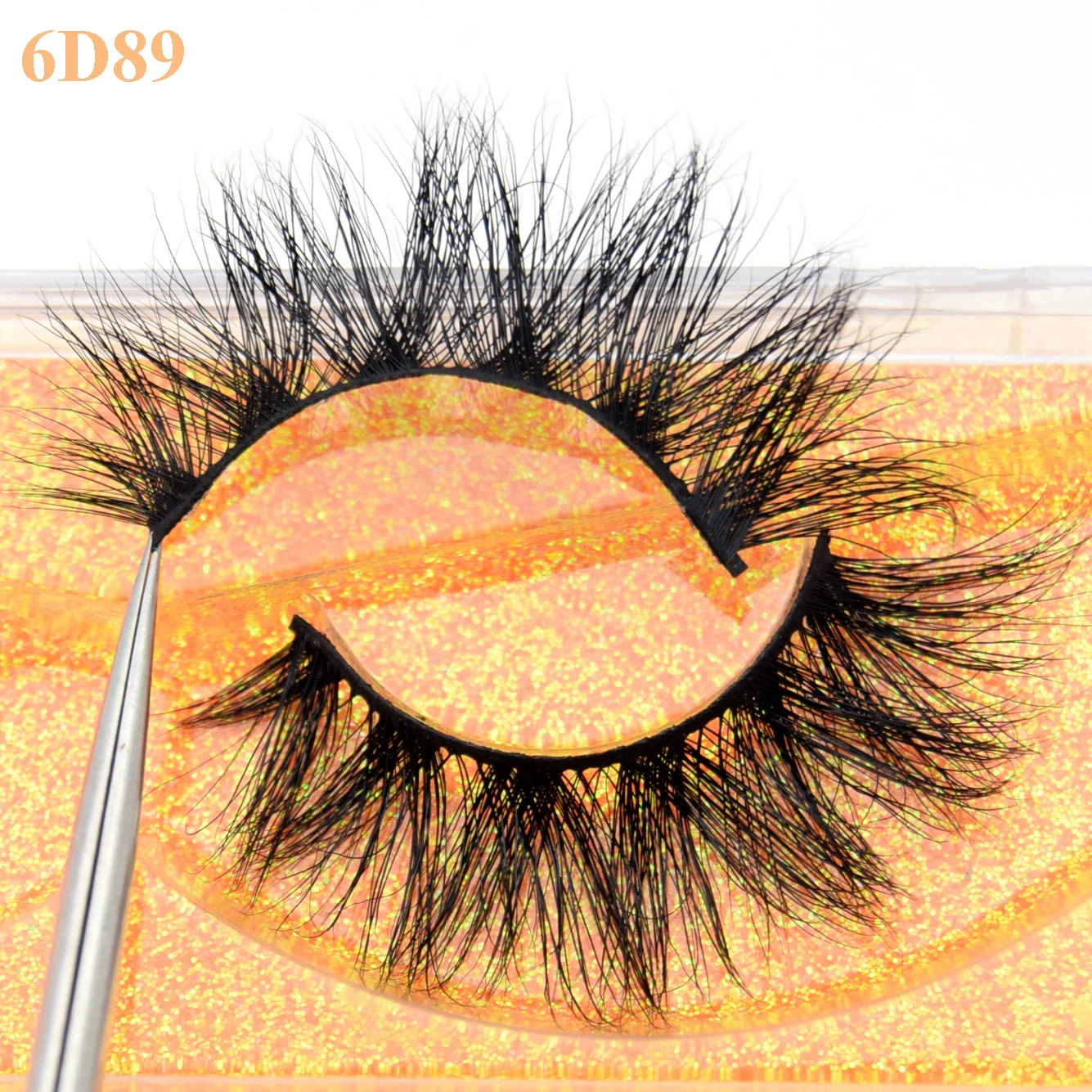 Visofree толстые длинные 5D норковые ресницы пушистые натуральное драматическое